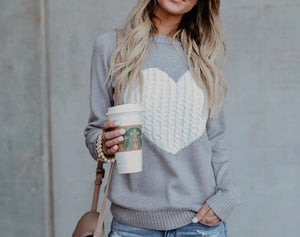 Cozy Heart Sweater