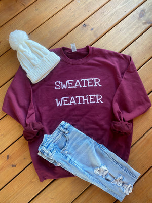 COZY SWEATER WEATHER Sweatshirt