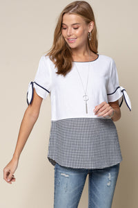 Cozy Tie Sleeve Top