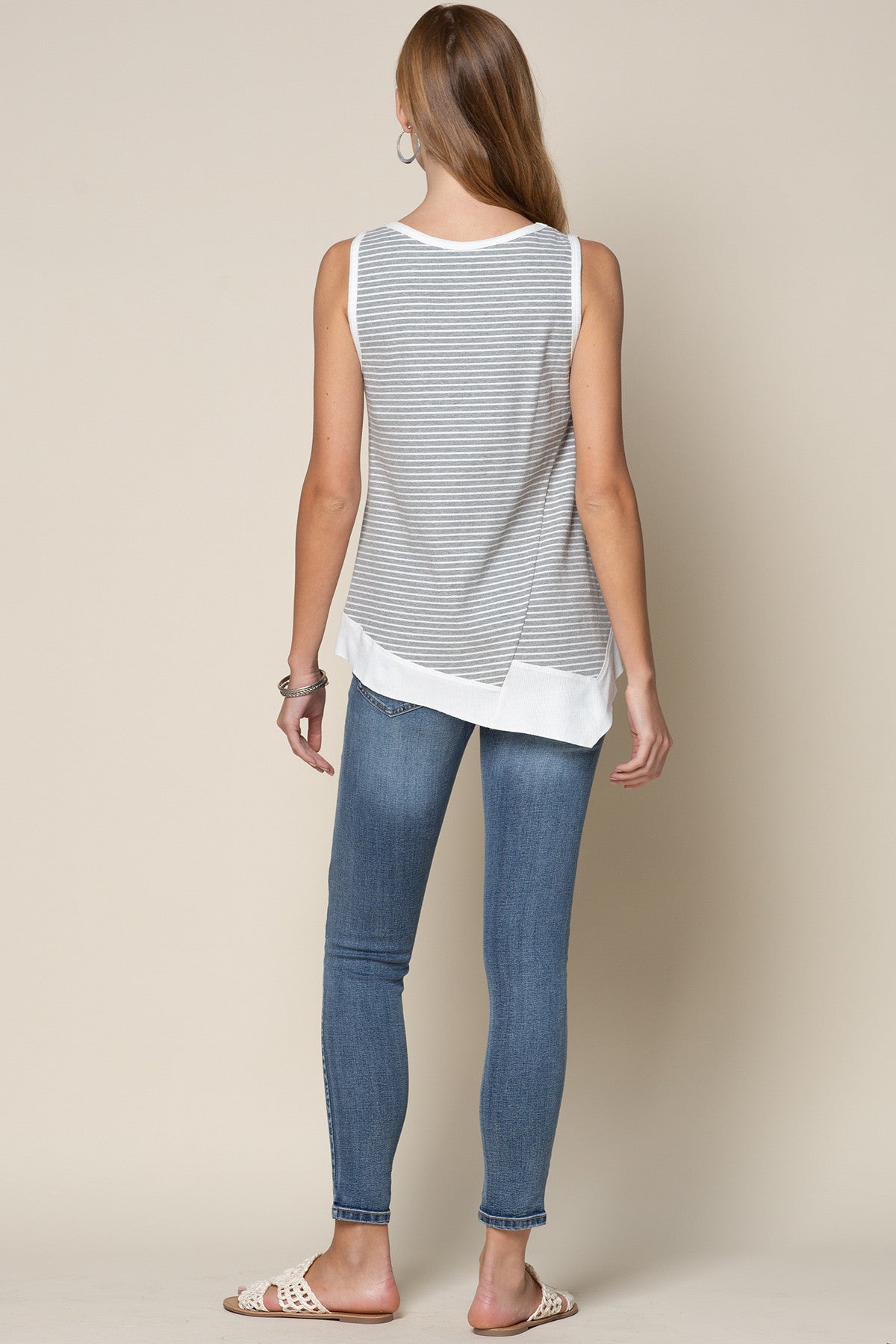 Cozy Asymmetrical Edge Tank