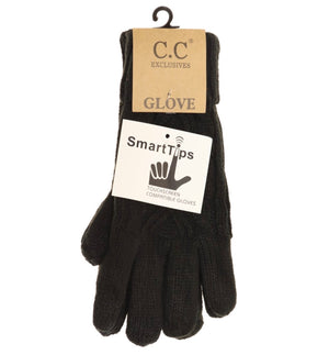 Cozy SmartTips Lined Knit Gloves