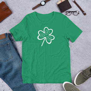 Cozy Shamrock Hearts T-Shirt